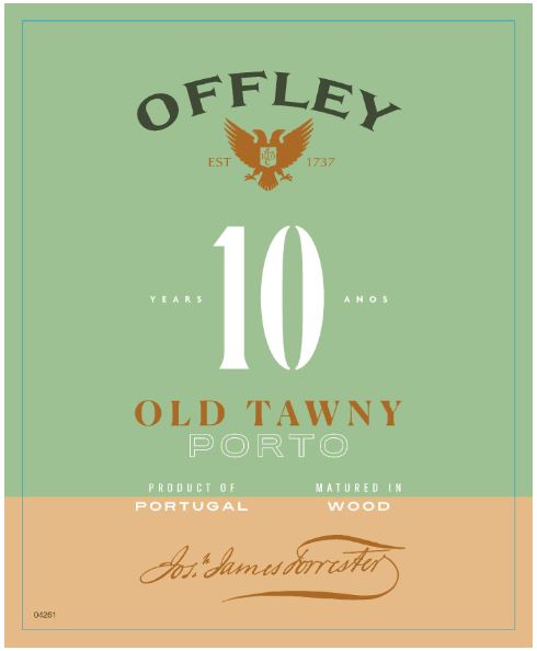 TABC label artwork for Offley 10yr Tawny Port