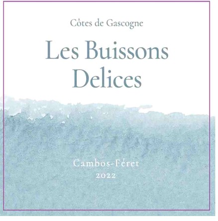 TABC label artwork for Cambos Feret Delices Les Buissons