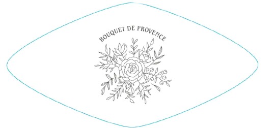 TABC label artwork for Billette Cotes de Provence Rose