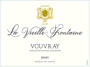TABC label artwork for La Vieille Fontaine Vouvray