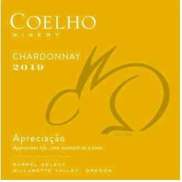TABC label artwork for Coelho Apreciacao Chardonnay