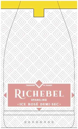 TABC label artwork for Richebel Ice Sparkling Rose