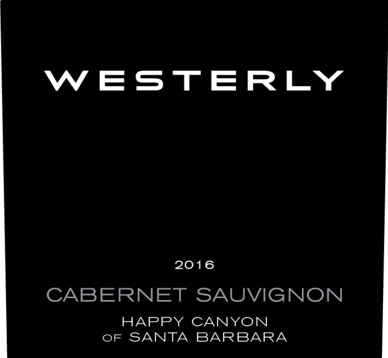 TABC label artwork for Westerly Cabernet Happy Canyon