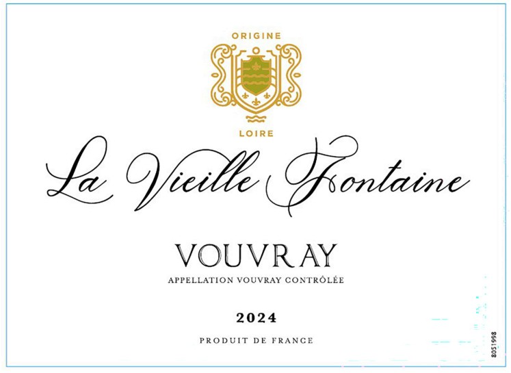 TABC label artwork for La Vieille Fontaine Vouvray