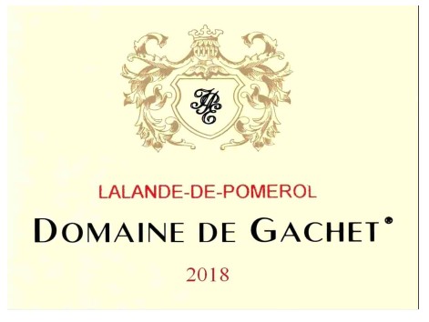 TABC label artwork for Domaine de Gachet Lalande Pomerol