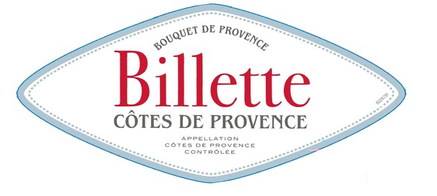 TABC label artwork for Billette Cotes de Provence Rose