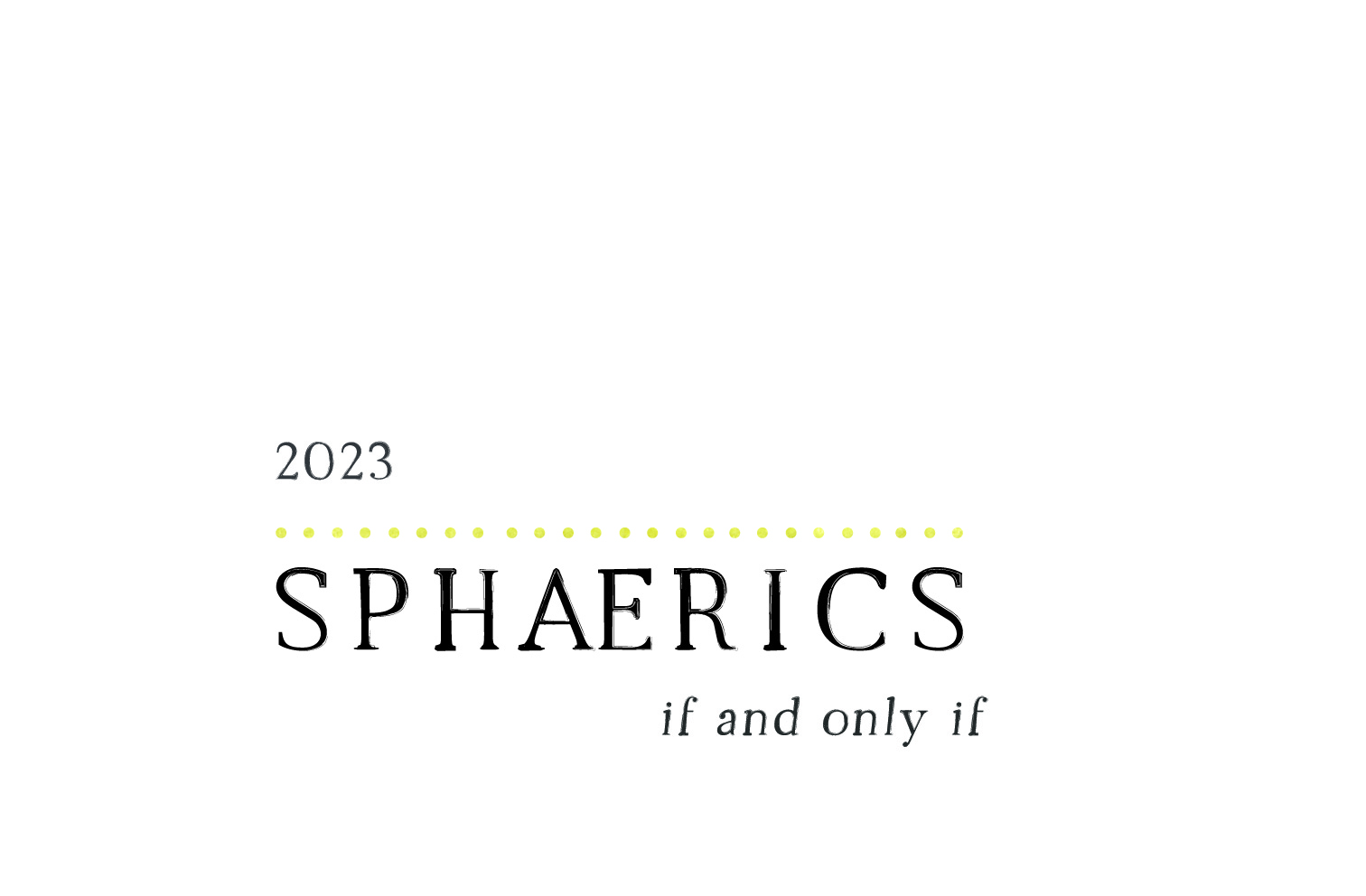TABC label artwork for Sphaerics if and only if Chardonnay Alexander Valley