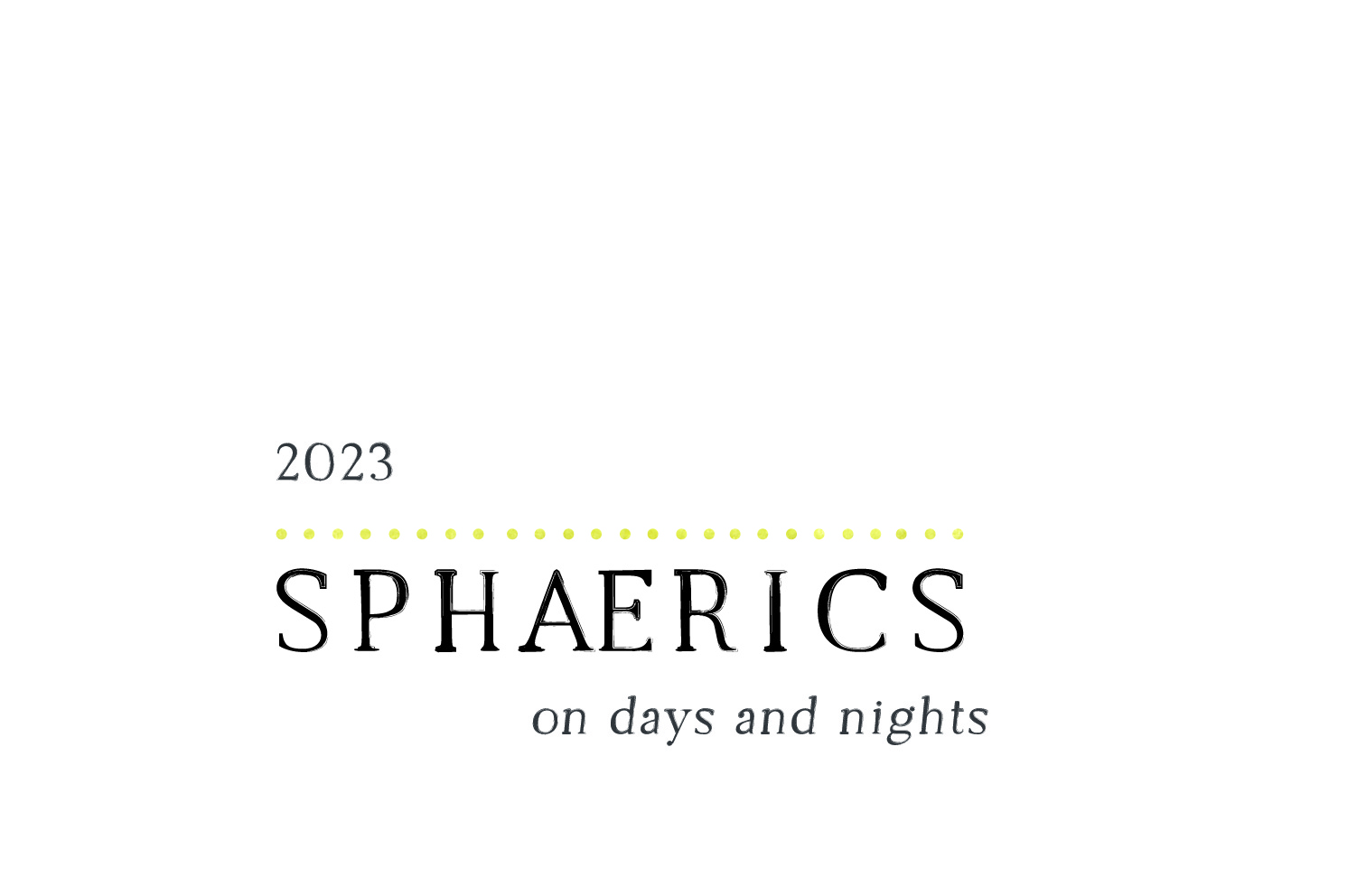 TABC label artwork for Sphaerics on days and nights Chardonnay Russian River Valley