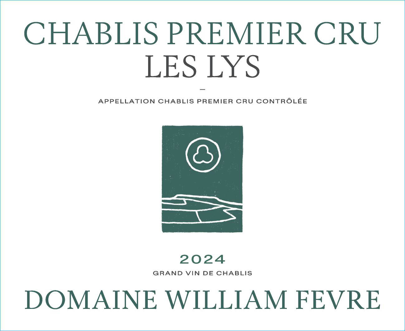 TABC label artwork for Domaine William Fevre Chablis 1er Cru Les Lys