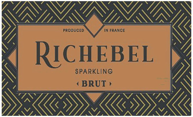 TABC label artwork for Richebel Brut Sparkling