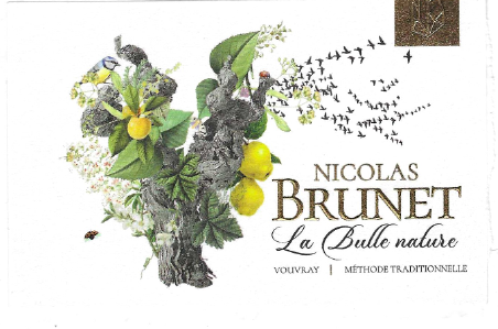 TABC label artwork for DOMAINE NICOLAS BRUNET BULLE NATURE