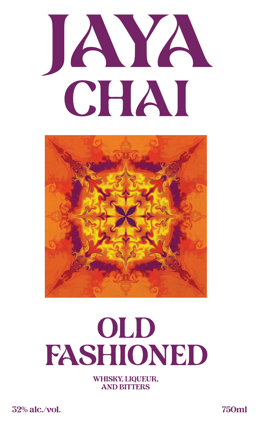 TABC label artwork for Jaya Chai Old Fashioned Whisky Liqueur