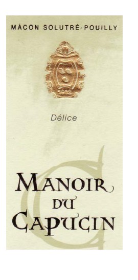 TABC label artwork for MANOIR DU CAPUCIN DELICE MACON SOLUTRE POUILLY