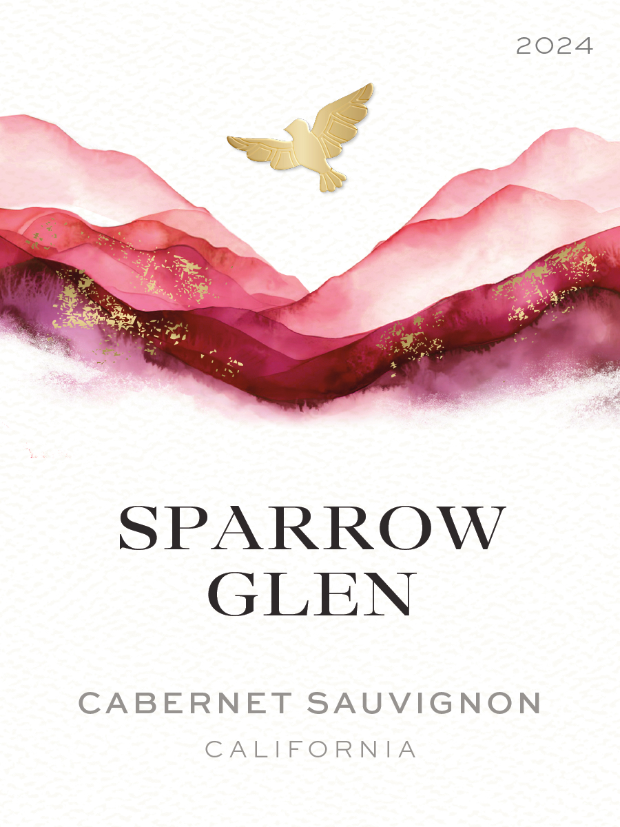 TABC label artwork for Sparrow Glen Cabernet Sauvignon, California