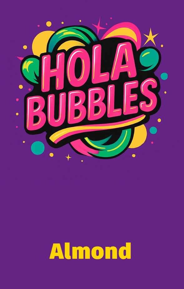 TABC label artwork for HELLO SPARKLING ALMOND