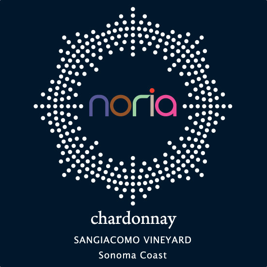 TABC label artwork for Noria Chardonnay