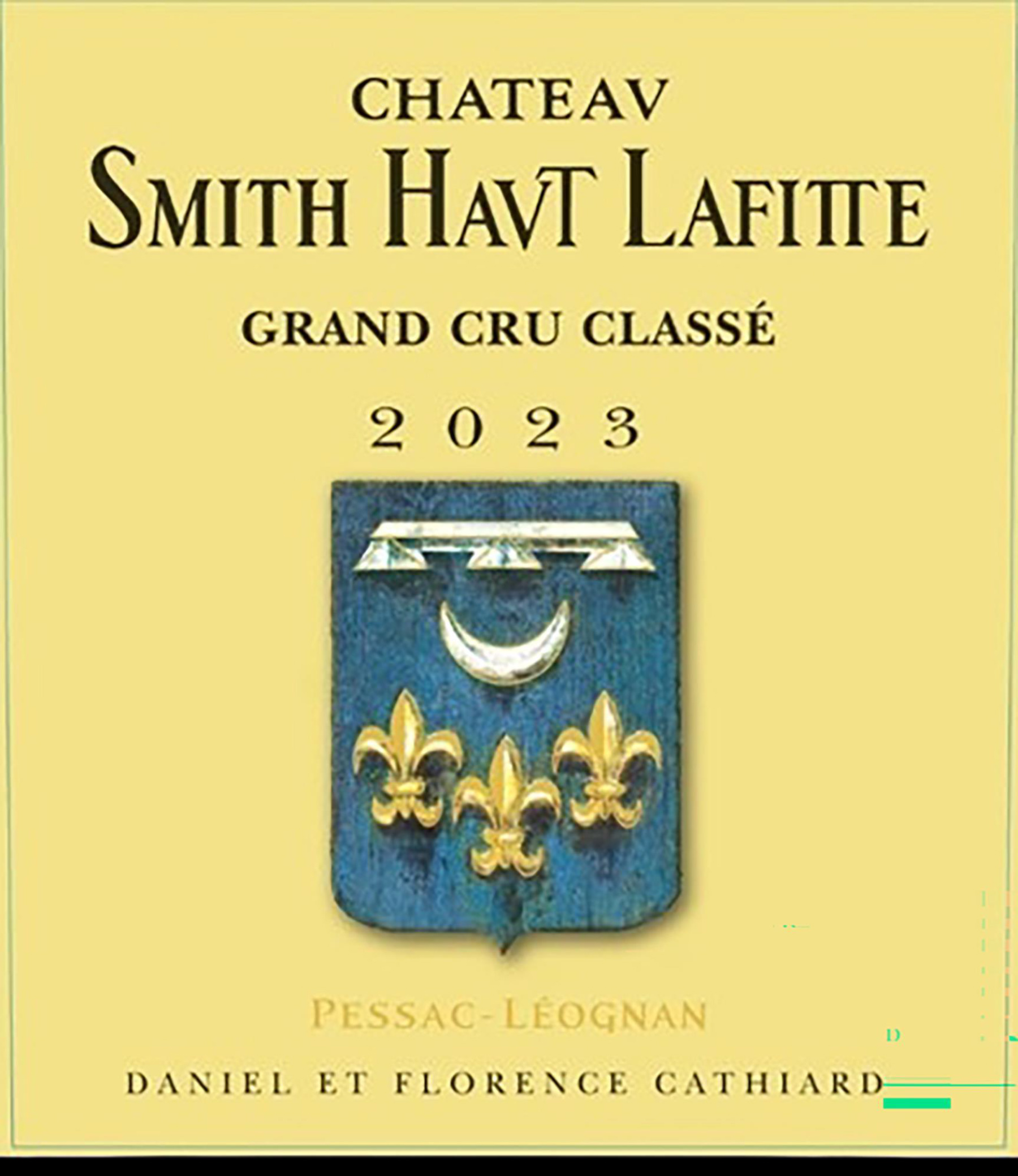 TABC label artwork for CHATEAU SMITH HAUT LAFITTE GRAND CRU CLASSE DE GRAVES