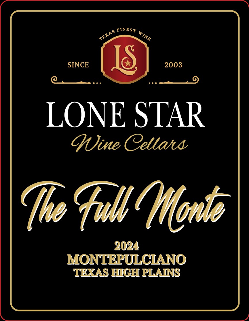 TABC label artwork for LONE STAR THE FULL MONTE MONTEPULCIANO