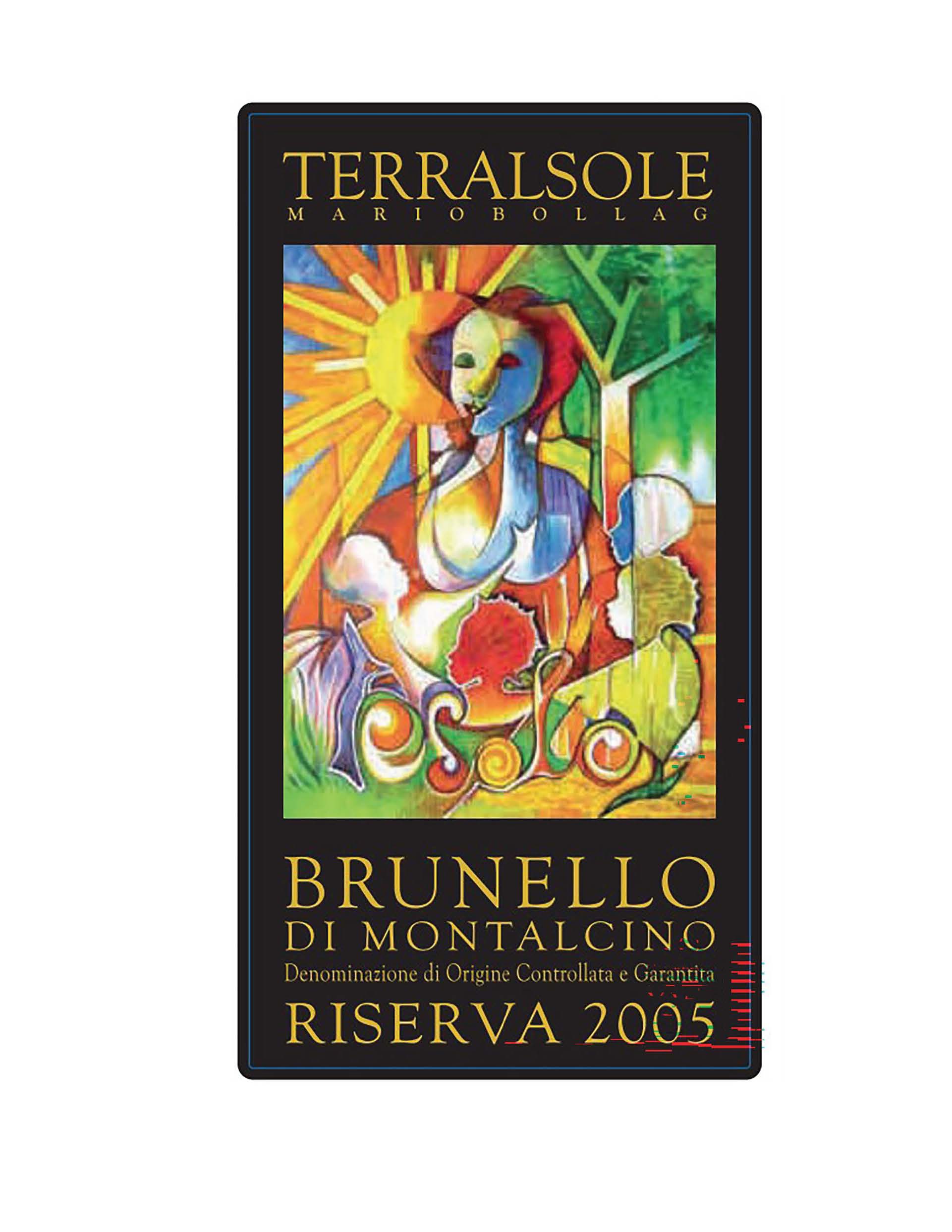 TABC label artwork for TERRALSOLE BRUNELLO DI MONTALCINO RISERVA