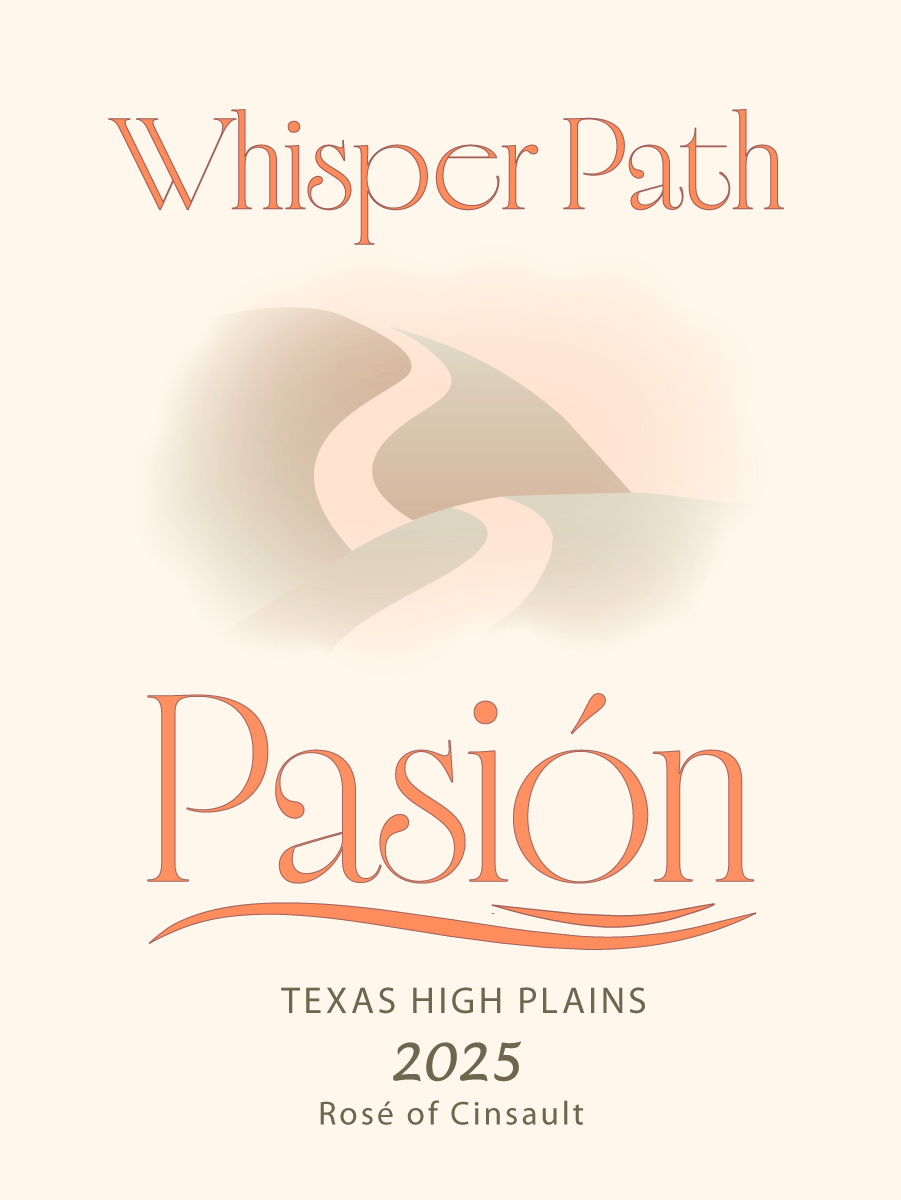 TABC label artwork for WHISPER PATH PASIÓN