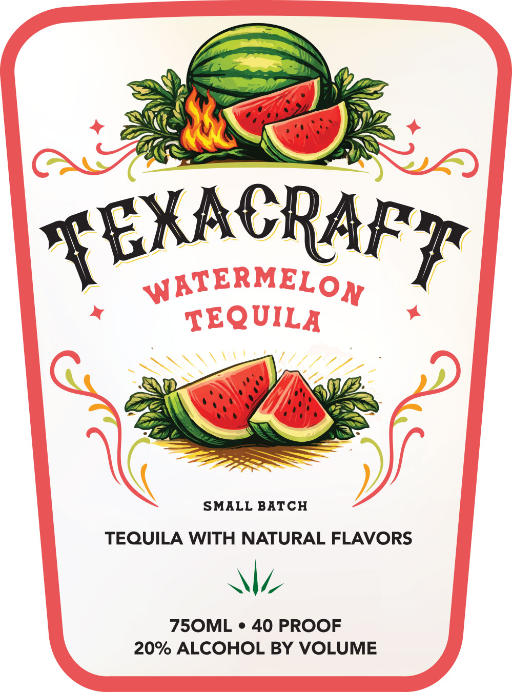 TABC label artwork for TEXACRAFT