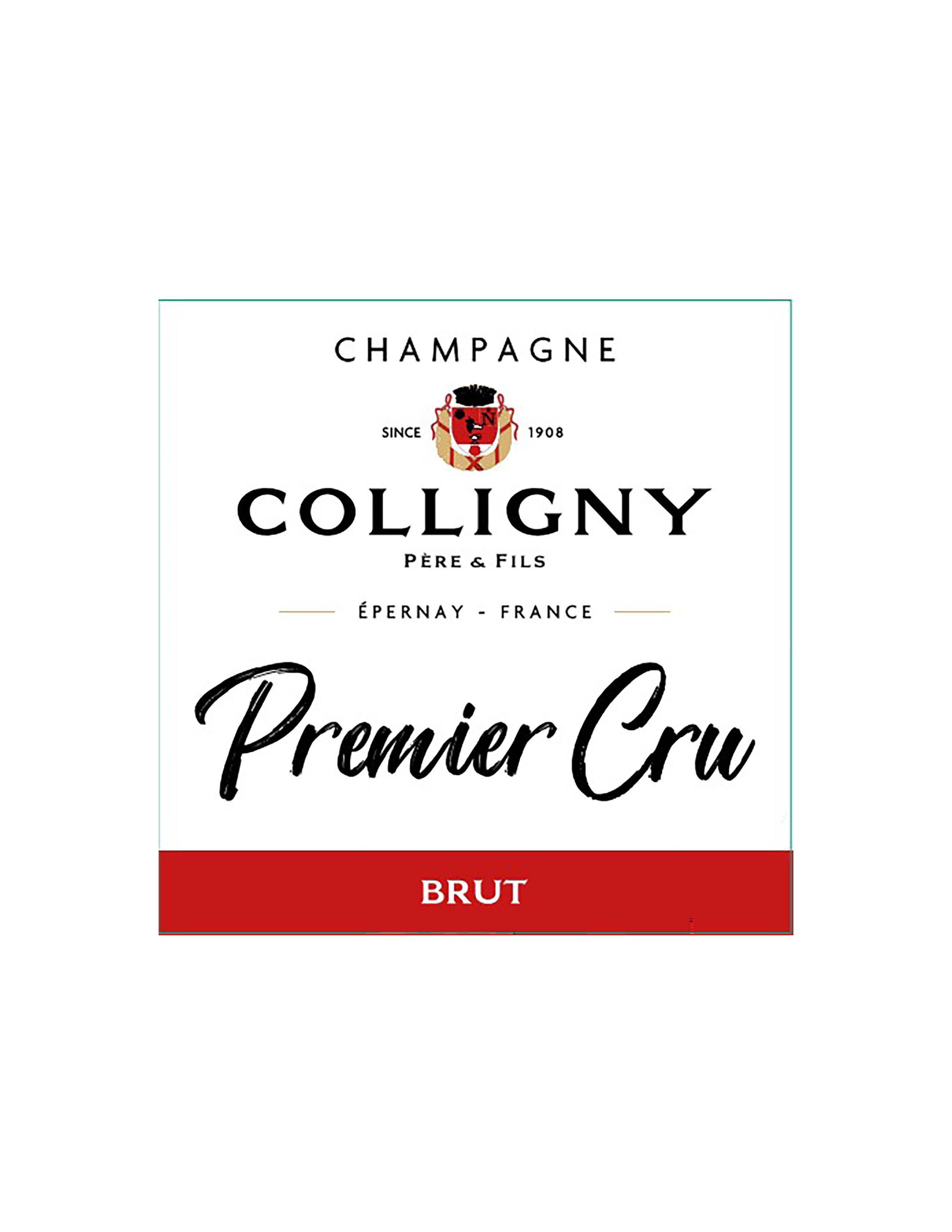 TABC label artwork for Colligny Brut Premier Cru Champagne