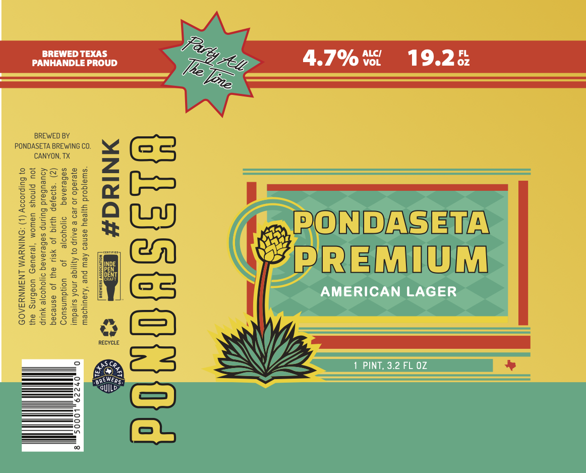 TABC label artwork for Premium
