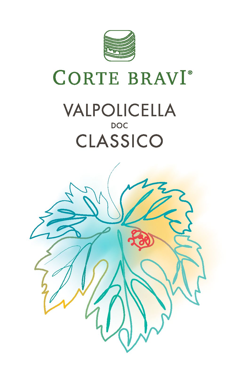 TABC label artwork for Corte Bravi Valpolicella Classico