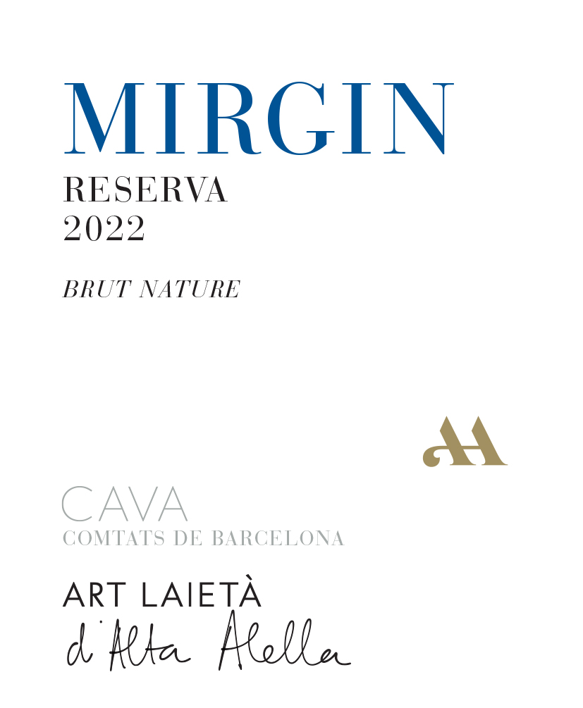 TABC label artwork for Art Laieta Mirgin Cava Reserva Brut Nature