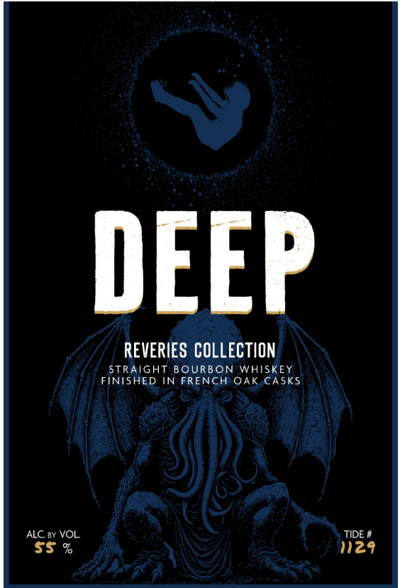 TABC label artwork for DEEP REVERIES COLLECTION
