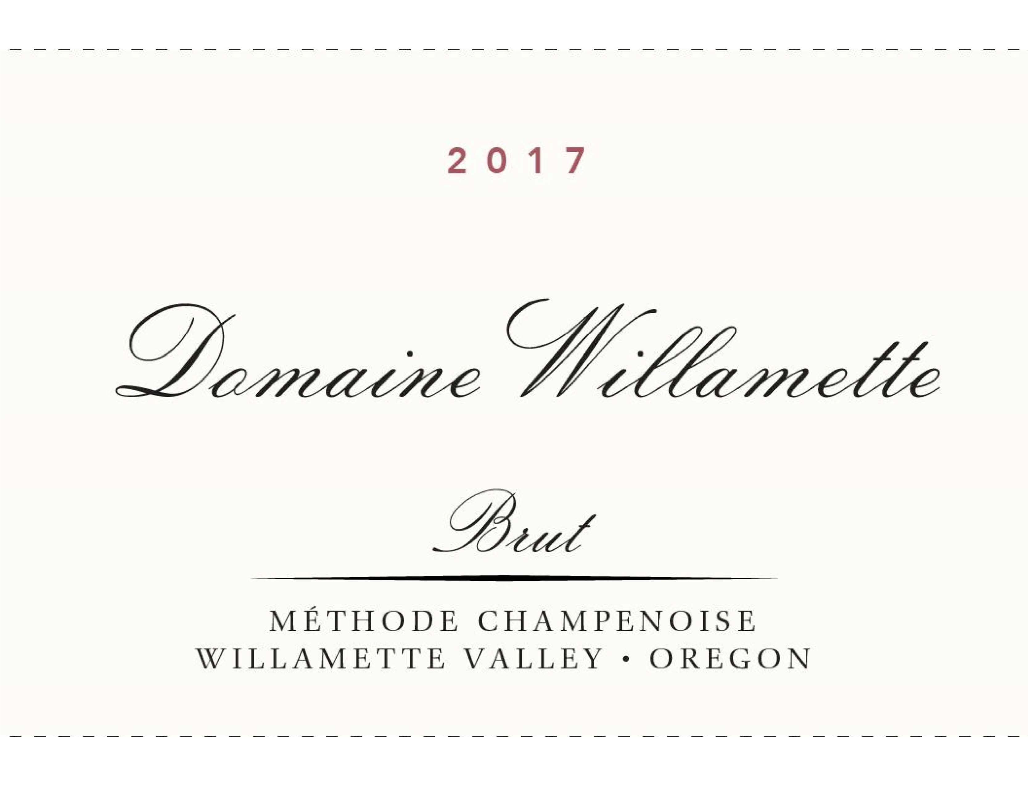 TABC label artwork for Domaine Willamette Méthode Traditionnelle Brut