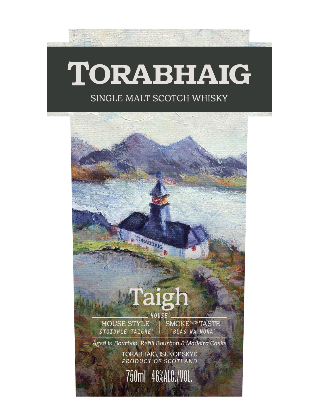 TABC label artwork for Torabhaig Taigh Single Malt Scotch Whisky