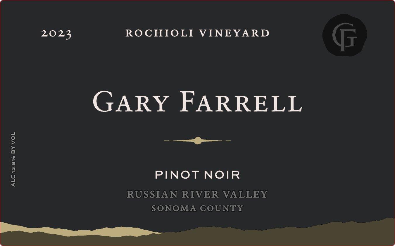 TABC label artwork for Gary Farrell Pinot Noir - Rochioli