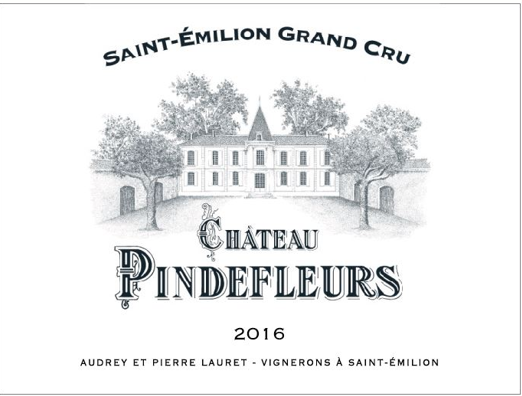 TABC label artwork for CHATEAU PINDEFLEURS SAINT-EMILION GRAND CRU