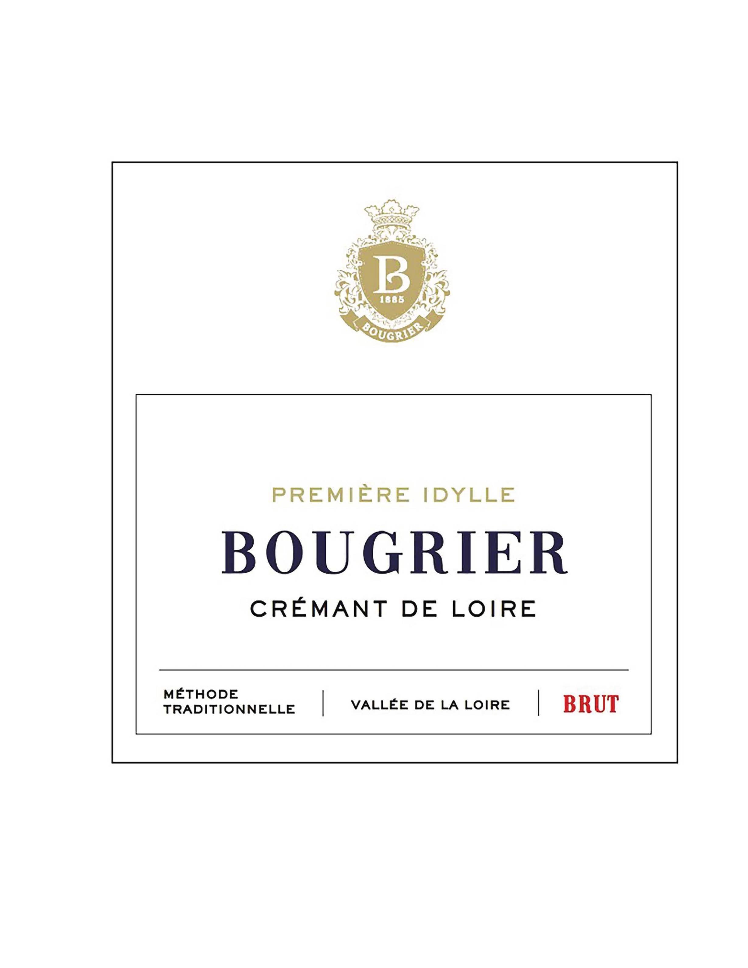 TABC label artwork for Bougrier Cremant De Loire Brut