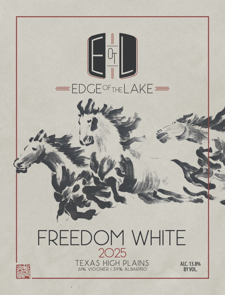 TABC label artwork for Freedom White