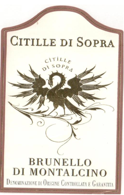TABC label artwork for Citille di Spora