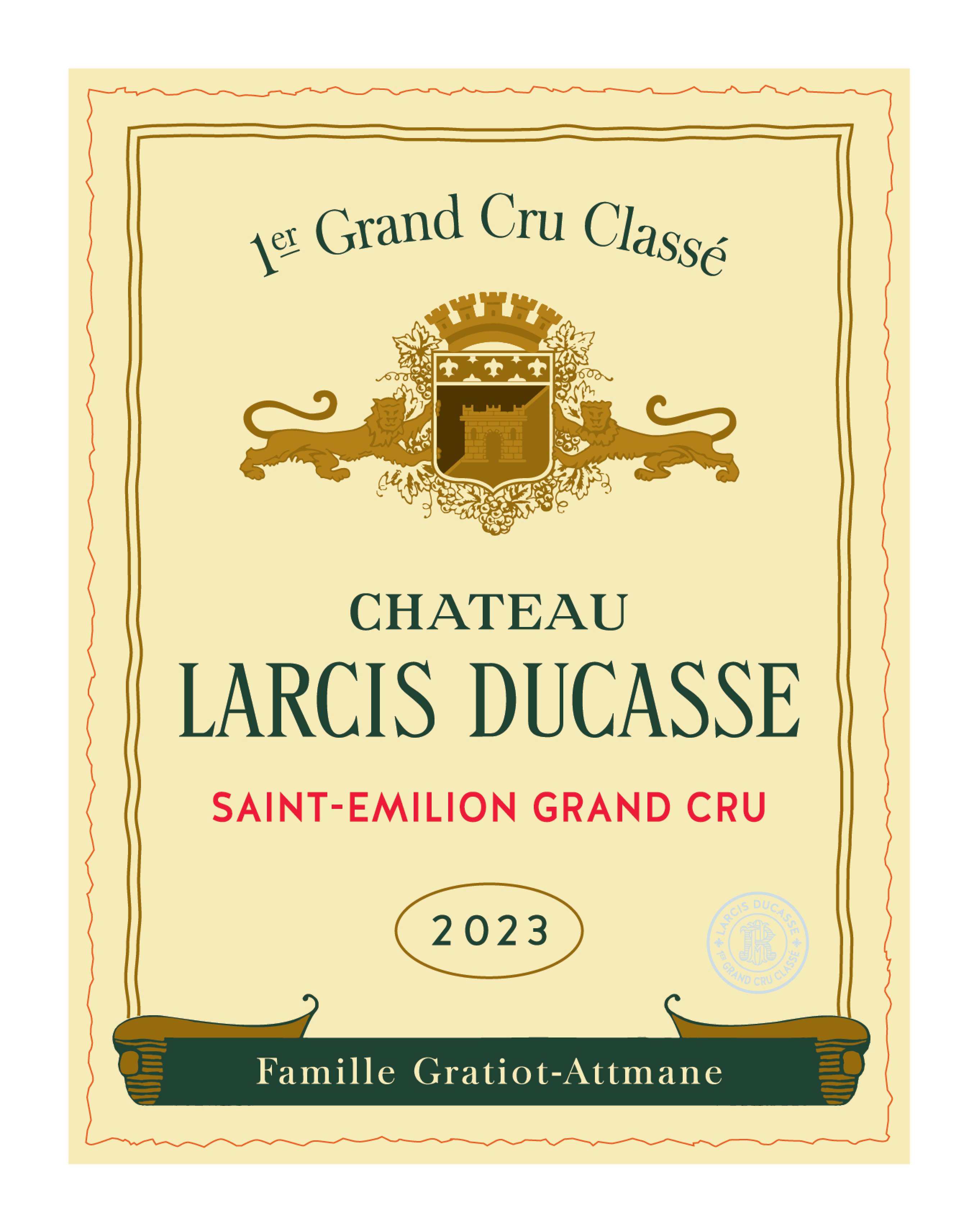 TABC label artwork for CHATEAU LARCIS DUCASSE