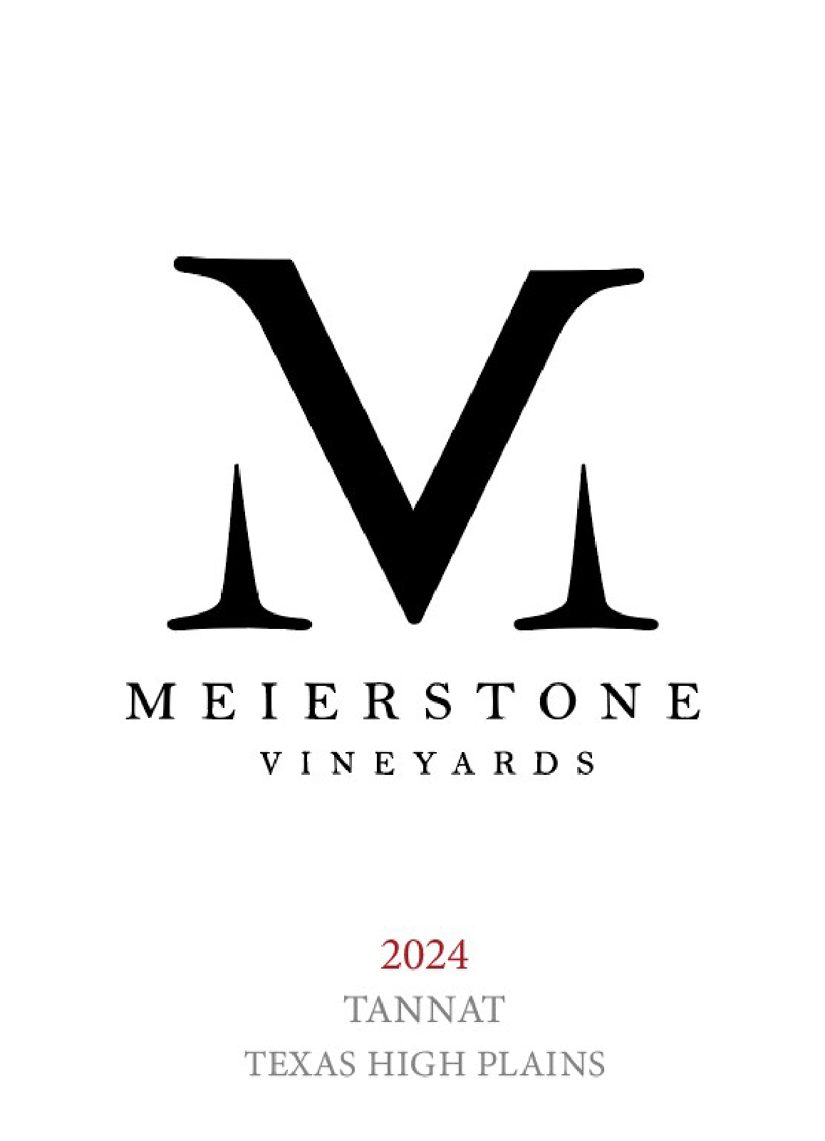TABC label artwork for MEIERSTONE VINEYARDS TANNAT