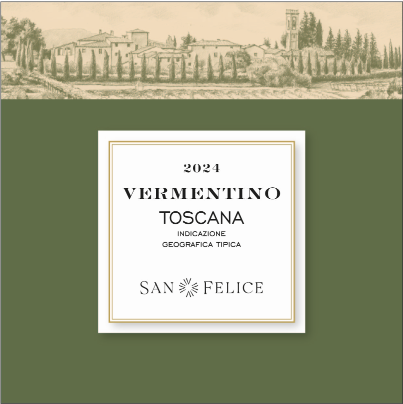 TABC label artwork for San Felice Vermentino Toscana