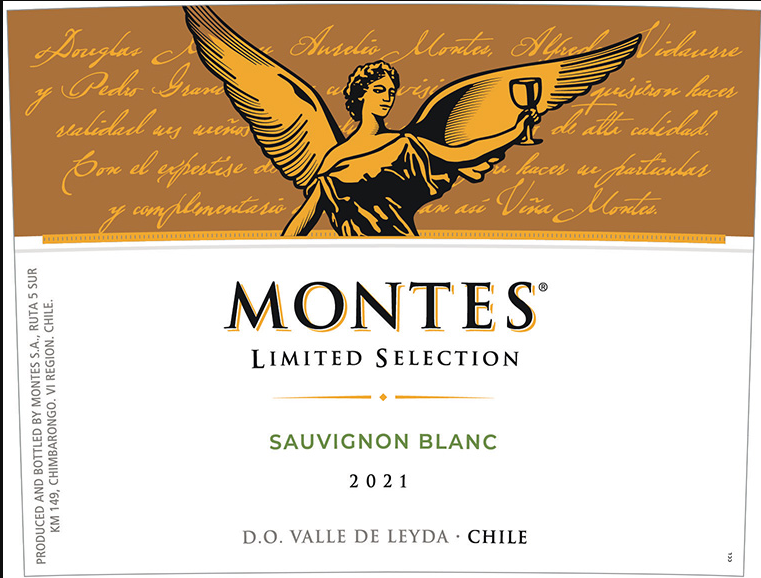 TABC label artwork for Montes Limited Selection Sauvignon Blanc