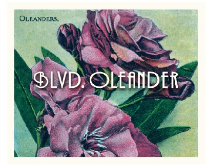 TABC label artwork for Blvd. Oleander Chardonnay