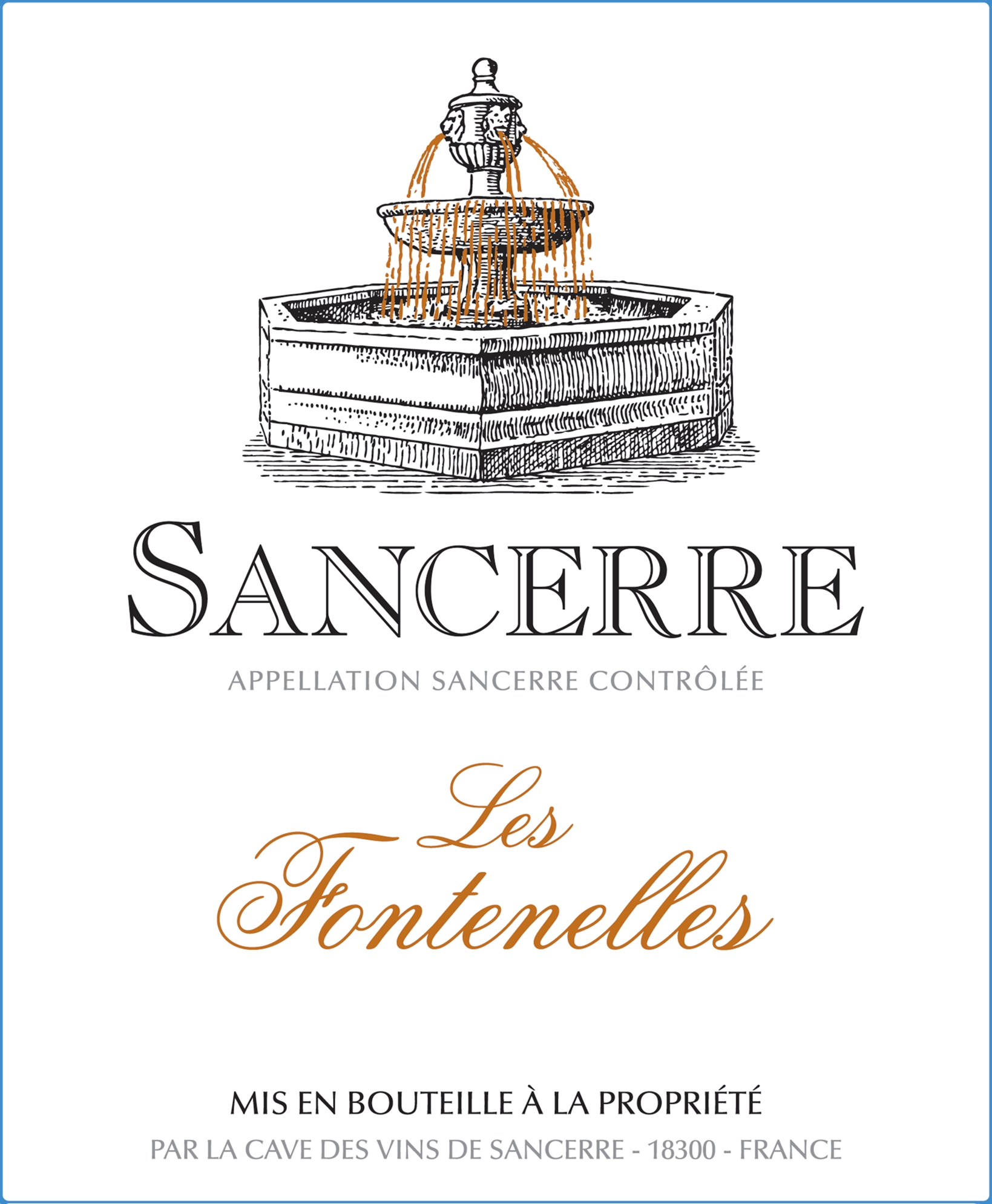 TABC label artwork for Les Fontenelles