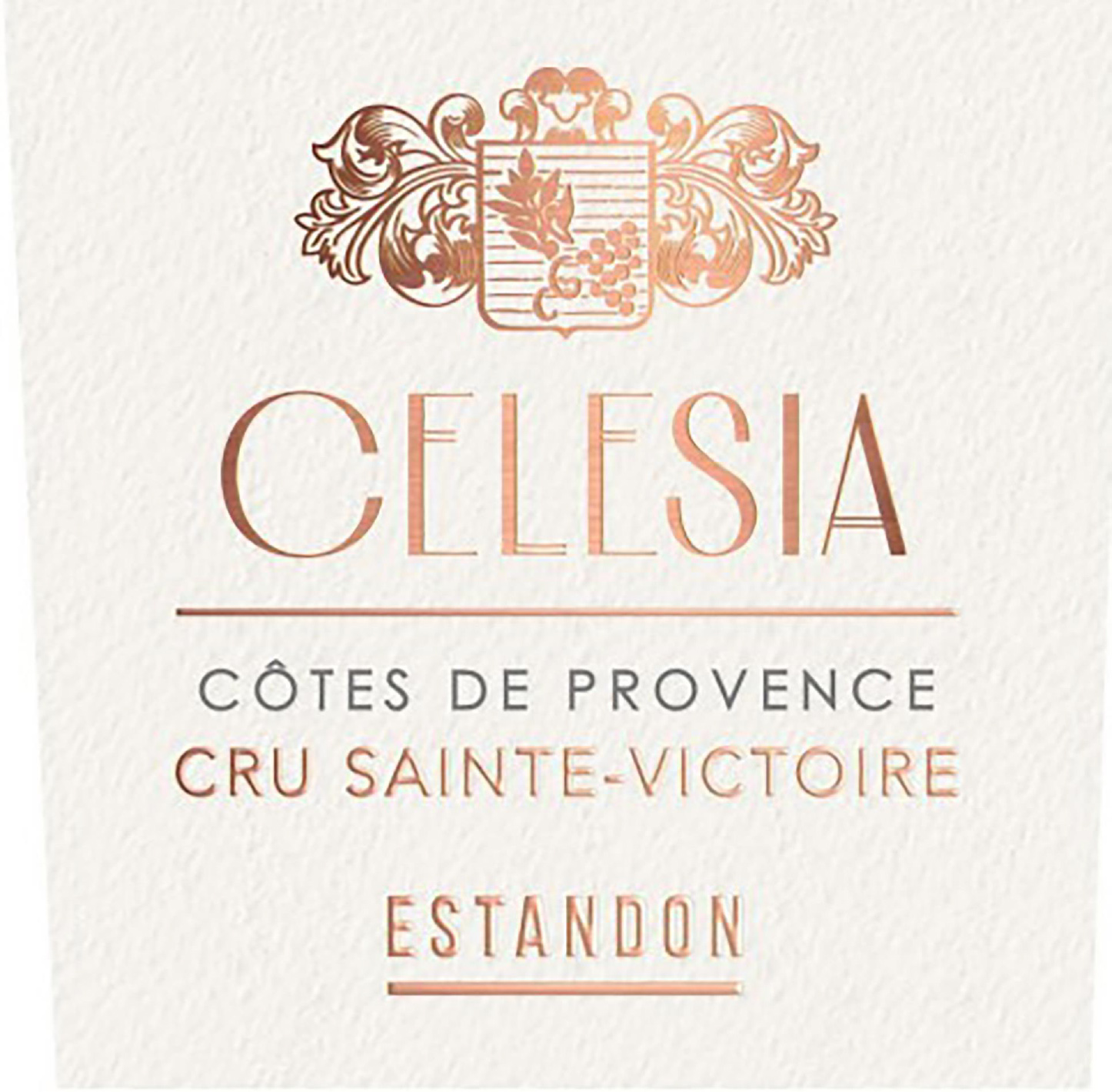 TABC label artwork for Celesia Provence Cru Sainte Victoire Rose