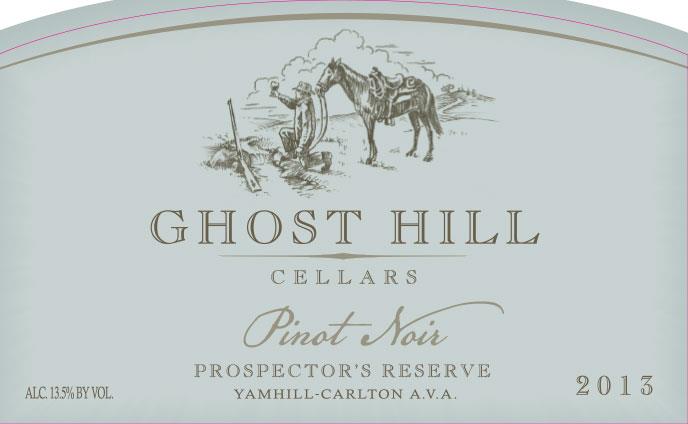 TABC label artwork for GHOST HILL CELLARS PROSPECTOR'S RESERVE