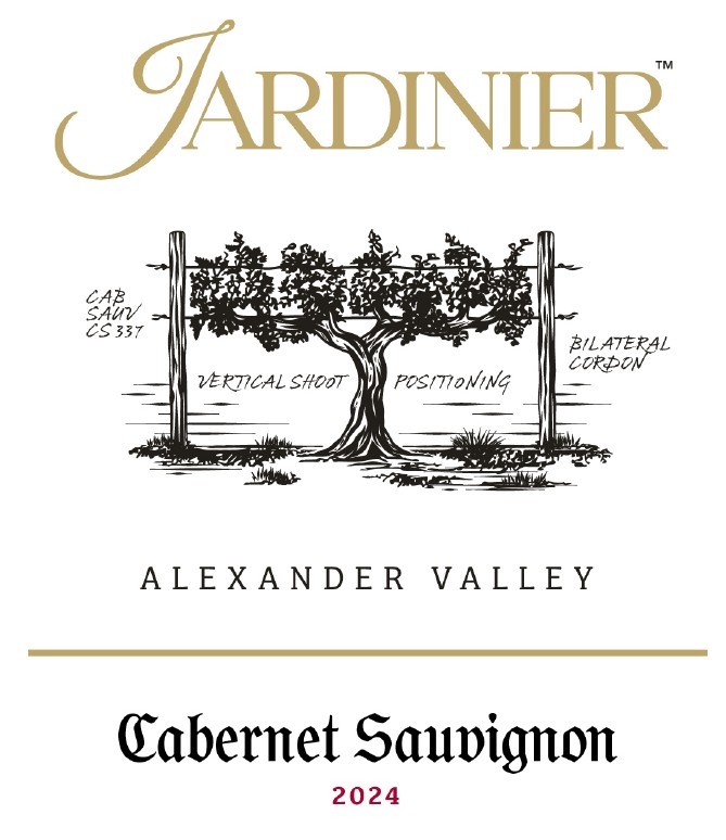 TABC label artwork for Jardinier Alexander Valley Cabernet Sauvignon