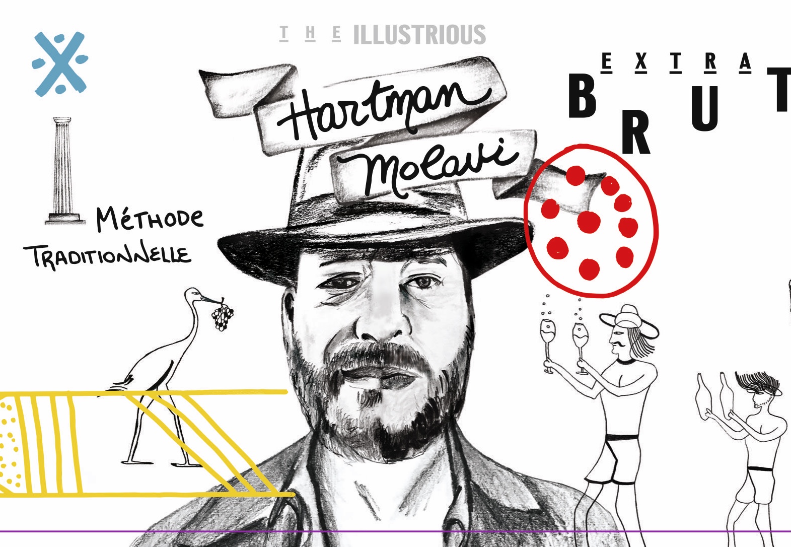 TABC label artwork for MANOUSAKIS WINERY HARTMAN MOLAVI