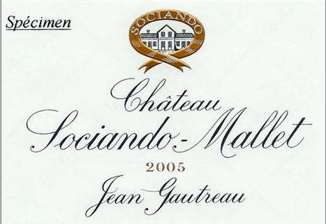 TABC label artwork for CHATEAU SOCIANDO MALLET