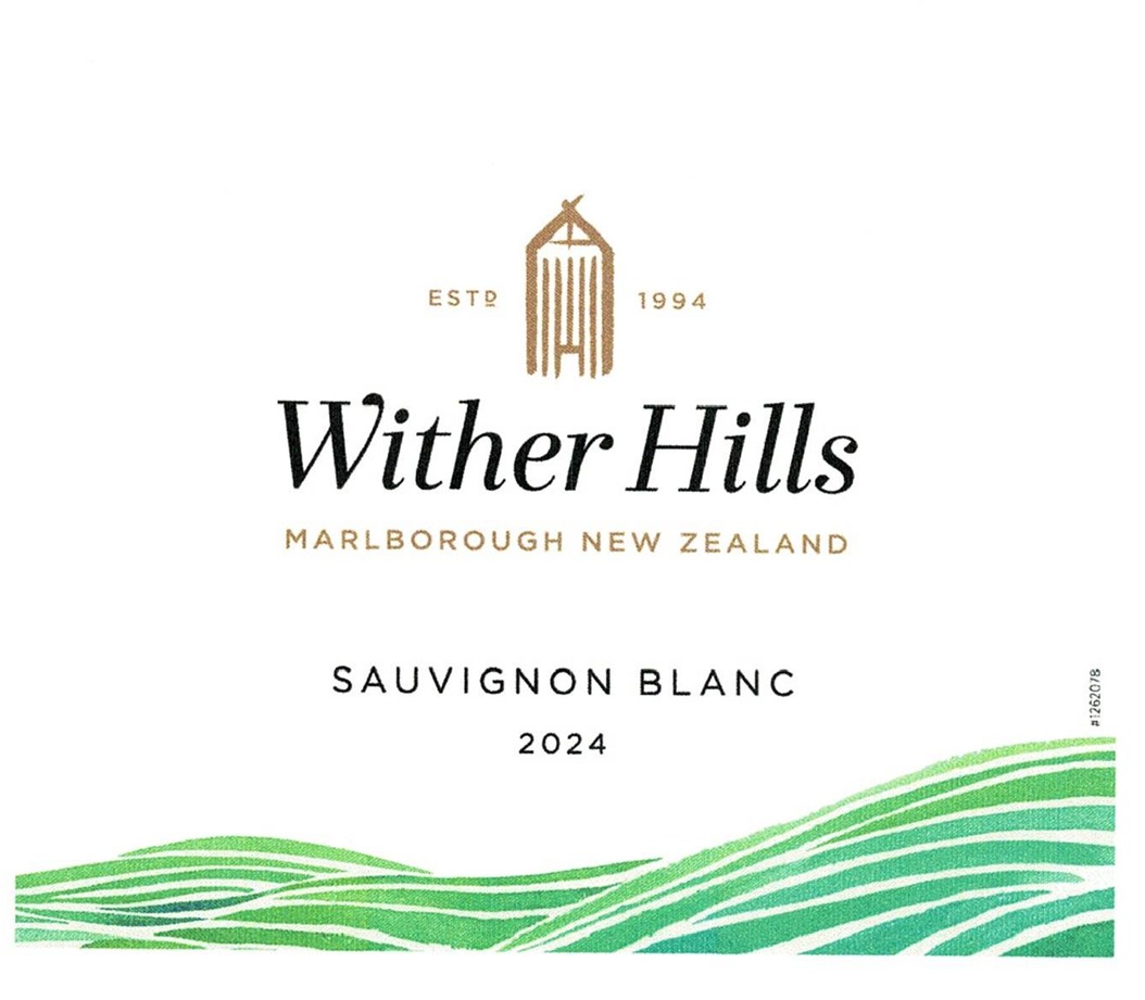 TABC label artwork for 2024 Wither Hills Marlborough New Zealand Sauvignon Blanc
