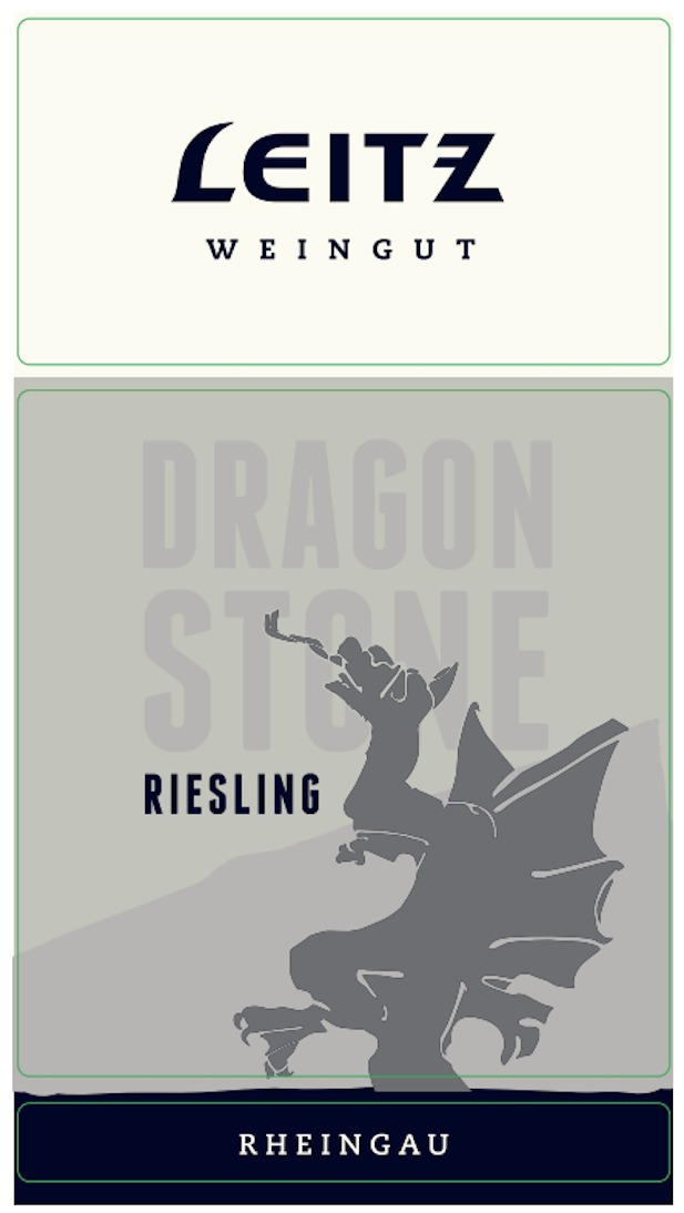 TABC label artwork for Leitz, Dragon Stone Riesling